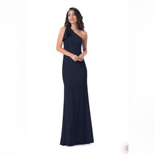 Azazie Navy Rinna Dress Size 4